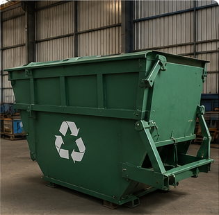 Caçambas Específicas para Reciclagem de Resíduos